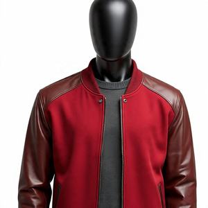 Custom <b>Women</b> Embroidery Casual <b>Long</b> Sleeve Varsity <b>Jacket</b> Coat Winter Clothes Vintage <b>Women's</b> Varsity <b>Jacket</b> - Product Image 3