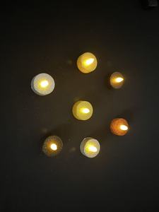 Bougie LED scintillante de Noël, piles incluses, cadeau de Noël, néon lumineux, vente directe du fabricant, qualité supérieure - Product Image 1