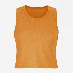 Next Level Apparel Ladies <b>Festival</b> Cropped Tank - Lavender <b>White</b> Color Private Label 5083 Style Regular Fit Women Tank <b>Top</b> - Product Image 5