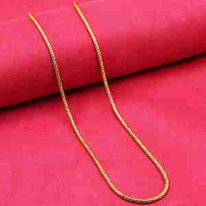 Wholesale <b>Brass</b> Micro Gold 14K 18K 24K Franco Chain Women's Luxury Modern Design <b>Necklaces</b> - Product Image 1