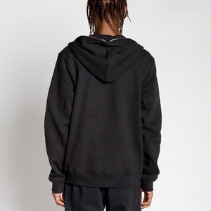 Sudadera con capucha y cremallera completa para hombre, 360 GSM, forro polar de algodón, peso pesado, ajuste holgado, estilo urbano de invierno, con máscara, cremallera, personalizada OEM - Product Image 4