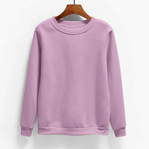 Sudadera de Manga Larga para Mujer, Otoño Invierno, Estilo Básico, Lisa, 100% Algodón, Felpa, Ecológica, Tallas Grandes, con Capucha - Product Image 3