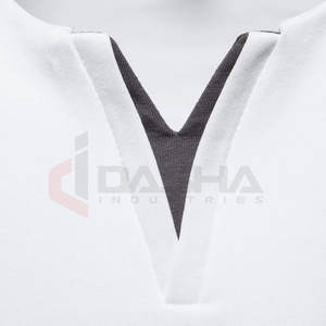 Fabricant pakistanais Vente en gros T-shirt pour homme bicolore 100% coton Tissu tricoté de dernière conception à vendre - Product Image 4