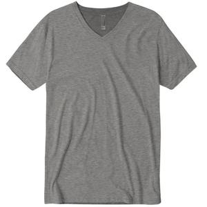 T-shirts NEXT LEVEL à col en V en tissu tri-mélange - Product Image 1