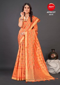 งานปักทำมือผ้าลินินคาดิส่าหรีผ้าฝ้ายแท้ khadi Tunic Boho ชุดฤดูร้อน Saree ทำด้วยมืออย่างยั่งยืน - Product Image 5