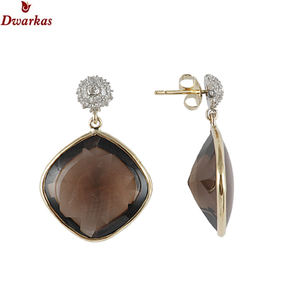 Belles boucles d'oreilles vintage en argent 925 pour femmes faites à la main avec des bijoux de boucle d'oreille en pierre principale d'opale rose multicolore CZ - Product Image 6