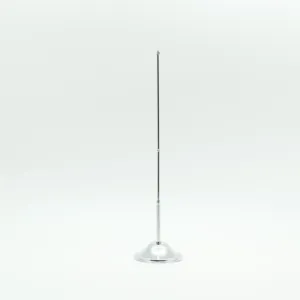 ขาตั้งธงสำนักงานโครเมี่ยมสุดหรูและสีทอง - Product Image 1