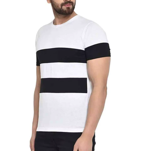 Camisetas en blanco a granel al por mayor para hombres y mujeres, ropa informal de manga corta de punto de algodón pesado, transpirable, Impresión de logotipo personalizado - Product Image 4