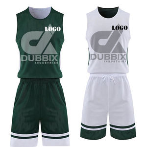<b>Men's</b> <b>Pink</b> Reversible Basketball Uniform Set Quick Dry Custom Logo Jersey & <b>Shorts</b> Breathable OEM Design - Product Image 1