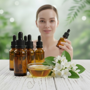 Aceite Esencial Puro de Jazmín y Árbol de Té de NATURES NATURAL INDIA para Blanquear y Combatir el Envejecimiento, Cuidado de la Piel Sensible - Proveedores al por Mayor - Product Image 4
