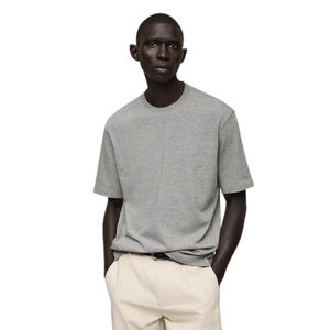 T-shirt en coton uni de qualité supérieure T-shirts pour hommes à col rond Fabricants de t-shirts vierges T-shirt personnalisé pour hommes - Product Image 1