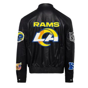 Chaqueta de Cuero Completo de los Angeles Rams - Product Image 2