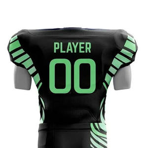 Uniforme de Fútbol Americano para Hombre Adulto de Alta Calidad, Hecho a Medida, Transpirable, Estampado, de Manga Corta, en Venta a Precio Económico - Product Image 6