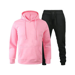 Sudadera con Capucha Unisex Personalizada con Estampado de Algodón de Alta Calidad, Diseño 2 en 1, Felpa, Invierno, Hip-Hop, Moda Casual, Top Moderno, Color Sólido - Product Image 1