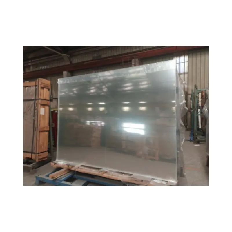 Factory direct supply of 2mm waterproof mirror display glass panel for commercial smart home