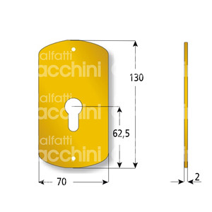 ใส่พิเศษสำหรับ Yale Hole Type 2 - Product Image 1
