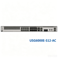 USG6000E S12 AC, Firewall de Seguridad Empresarial de Última Generación, Rendimiento de 20 Gbps, 8 Puertos RJ45, 4 Puertos Combinados GE, VPN Avanzada