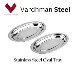 2025ถาดสแตนเลสทรงรีจานปลาทรงรีจานสแตนเลสสำหรับเลี้ยงปลาอาหารถาดเสิร์ฟอาหาร - Product Image 5