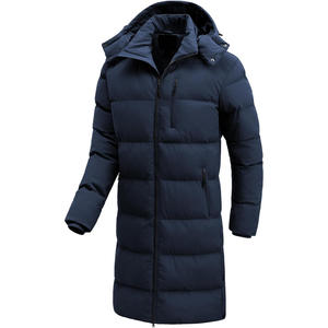 <b>Men</b> Parka <b>Jacket</b> With Custom Embroidery Warm Quilted Body Soft Interior Lining Construction And Oem Odm <b>Jacket</b> Service - Product Image 1