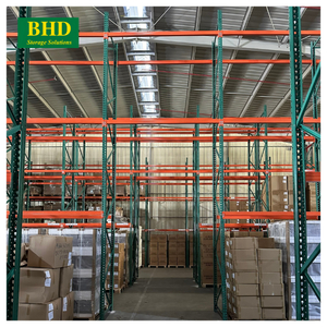 Vietnam Supplier Delivering Best Price Steel Made Teardrop Selective Pallet Racks Green Color 5 Layer Corrosion Protection - Product Image 6