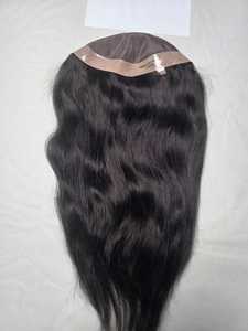 Toupet de cheveux mono pour femmes avec cheveux humains indiens, styles multiples (vague d'eau, vague naturelle, etc.) Léger 100-150g - Product Image 2