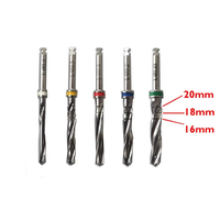 Kit de forets pour implants dentaires Fida International, dilatateurs osseux, osteotomes, acier inoxydable, haute qualité, précis, ISO, réutilisable, 3 ans