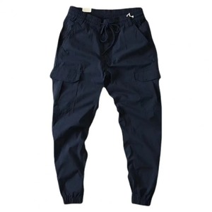 Pantalones de hombre con múltiples bolsillos de alta calidad para correr Cargo al por mayor con diseño personalizado, pantalones transpirables informales con estilo para hombre - Product Image 5