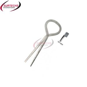 Forceps Fulcrum vétérinaire en acier inoxydable avec molaire à mâchoire dentelée universelle toutes tailles Base d'instrument chirurgical dentaire équin - Product Image 3