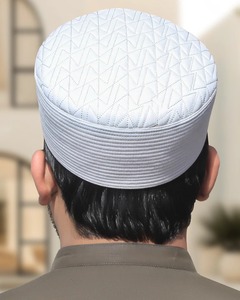 Casquette islamique respirante pour homme avec lignes de couture nettes, tissu imperméable, heures de prière, sports de plein air, décontracté, quotidien, réglable - Product Image 4