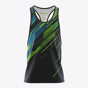 Custom <b>Men's</b> Gym <b>Stringer</b> Tank Top Cotton/Polyester Knitted Muscle Fit Bodybuilding <b>Vest</b> Casual Style Breathable OEM Workout - Product Image 1