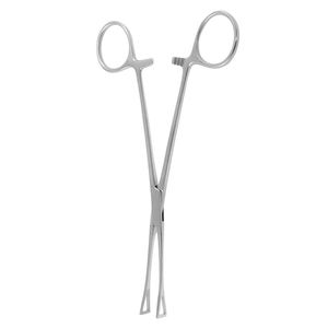 Nouvelles Pinces de Prise Intestinale et Tissulaire Professionnelles de Haute Qualité, 5 x 4 Dents, 16 cm, en Acier Inoxydable, Instruments Médicaux - Product Image 5