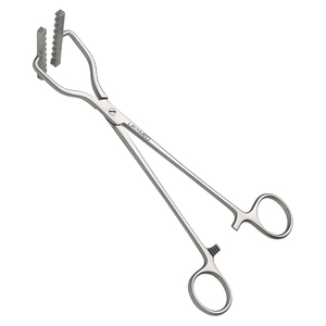 LIKAMED Purse <b>String</b> Forceps 55mm Jaw Overall Length 24cm 30cm 33cm Germany Stainless CE Mark - Product Image 1