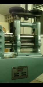 Máquina Laminadora de Joyería de Doble Cabezal de Grado Certificado para Producción de Joyería de Acero Suave - Product Image 4