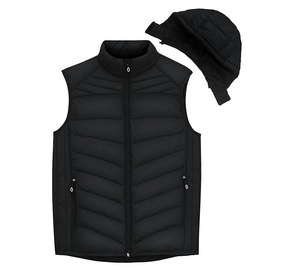 Chaleco sin mangas de alta calidad para hombres, ropa versátil, chaqueta sin mangas cómoda para hombres, material de plumón - Product Image 2