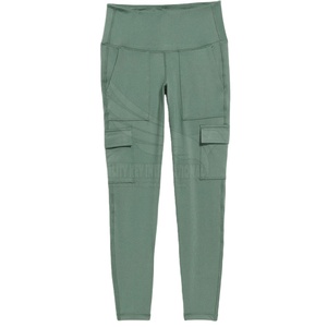 เลกกิ้งออกกำลังกายของผู้หญิงผลิตจากผ้าสแปนเด็กซ์/ โพลีเอสเตอร์ - Product Image 1