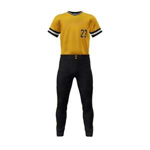 Uniformes de béisbol unisex ligeros y transpirables de secado rápido, ropa de entrenamiento para Club Escolar, pantalones de Jersey para hombres y mujeres - Product Image 2