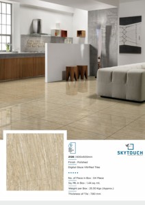 Azulejos de Porcelana de Alta Calidad en Oferta, 600x600 mm, Tamaño Estándar, Aspecto de Madera para Sala de Estar - Product Image 3