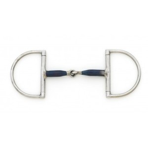 Mors à bride torsadée |   Mors d'entraînement équestre anglais en acier inoxydable argenté de haute qualité OEM pour le contrôle équestre - Product Image 1