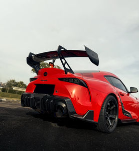 Vente directe usine pour Toyota GR <span class=keywords><strong>Supra</strong></span> A90 A91 <span class=keywords><strong>Mk5</strong></span> AD V3 Style Aileron arrière Spoiler Becquet Becquet de canard Kit carrosserie - Product Image 2
