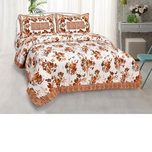 Design fantaisie imprimé fabriqué en inde 100% coton biologique Gots certificat couette lit brodé literie housses de couette taies d'oreiller - Product Image 3