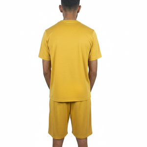 Conjunto de Pantalones Cortos de Verano para Hombre, Cómodos, de Alta Venta, Nuevo en Línea, con Logotipo Personalizado Impreso, Color Liso - Product Image 2