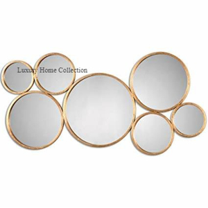 Hot Trending Metal Iron Wire Design Gold Colo Bathroom <b>Mirror</b> Bathroom And Kitchen And Door Side <b>Mirror</b> Frame Home Decor - Product Image 4