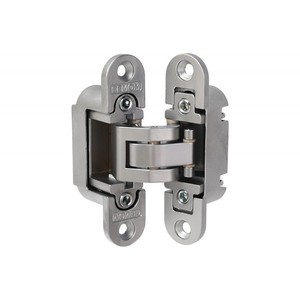 Bisagra Invisible Polsoft ESTETIC W978 CEMOM W8050P1C25A, Ajuste 3D, Universal, Metal, Mate Cromado (8060) - Product Image 1