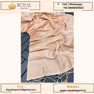 Presentamos nuestra nueva colección de saris de seda Banarasi tradicionales, ropa india y pakistaní perfecta - Product Image 5