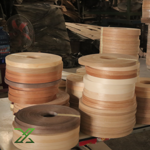 Bande de chant en mélamine préencollée en placage de bois véritable, résistante, largeur et épaisseur personnalisables, fabriquée à Binh Duong - Product Image 4