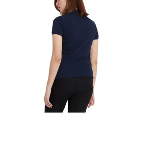 Polo de verano de alta calidad para mujer, Polo informal de manga corta con logotipo, polos bordados de BD - Product Image 3