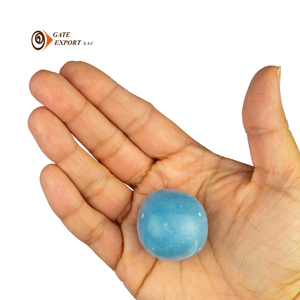 2023 Artisan Work Peruvian Celestite Tumbled Stone 100% Natural Good Energy & Vibe for Love Relaxation & Holistic Purpose - Product Image 1