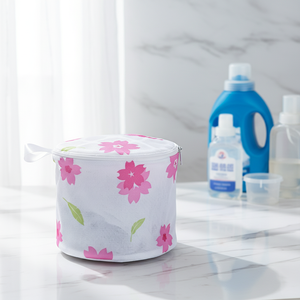Floral Pattern Durable & Foldable Bra <b>Laundry</b> <b>Bag</b> | Protects Bras From Deformation | <b>Washing</b> Machine Safe | Made in Taiwan - Product Image 4