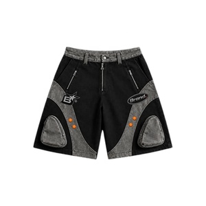 Custom Logo Hooded Oversized Nylon Plain Sets Vintage Windproof <b>Jacket</b> Pants 2 in 1 Design Eco-Friendly Tracksuit <b>Men</b> - Product Image 5