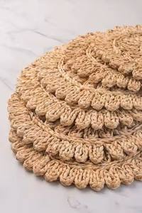 Meilleure vente 2025 napperon jonc de mer chargeur tissé à la main fabriqué au Vietnam fabriqué par DHT Handicraft - Product Image 4